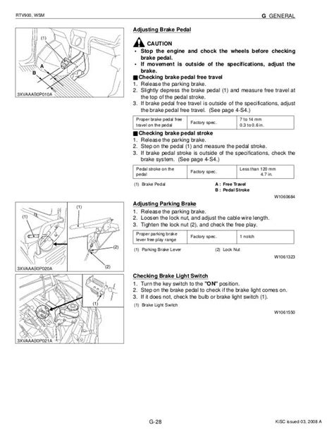 Kubota Rtv 900 Service Manual