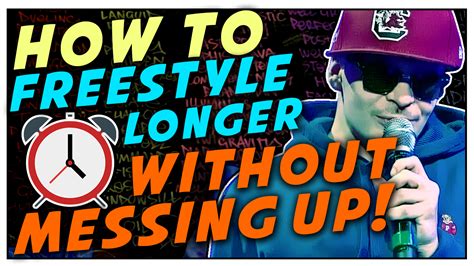 How To Freestyle Longer Without Messing Up | How To Improve Your ...