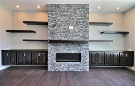 17 Modern Stacked Stone Fireplace Ideas For Your Home