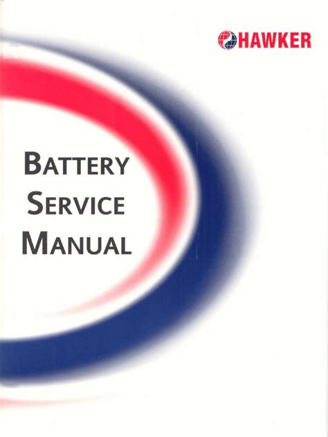 Hawker Batt Manual | PDF | Battery (Electricity) | Battery Charger