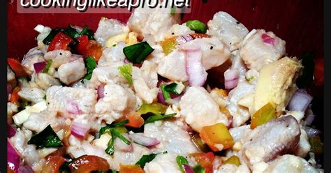 Quick And Easy Recipes: Making Kinilaw na Tanigue (Raw Fish recipe)