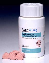 Zocor (simvastatin) for high cholesterol