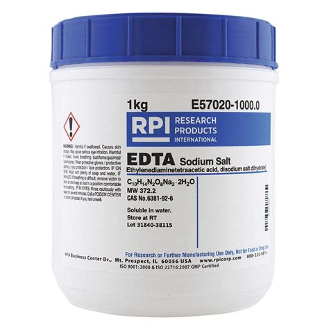 EDTA at best price in Kochi by Kare Chemicals | ID: 22263743888