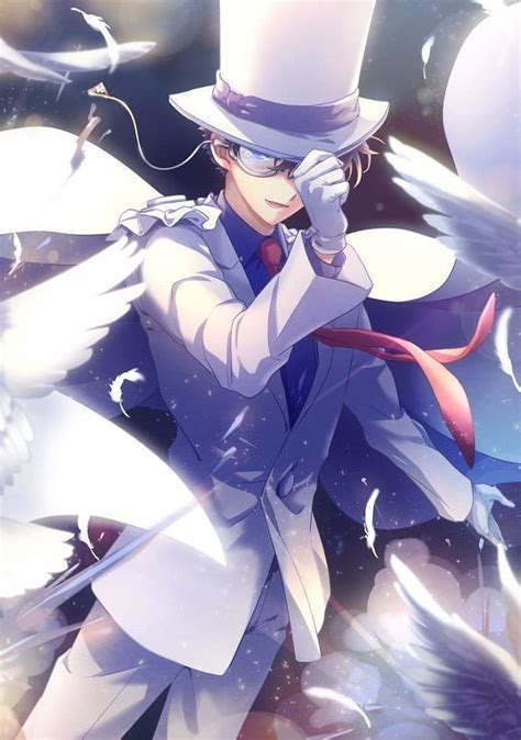 Kaito Kid, Phantom Thief, Magic, Male, HD wallpaper | Peakpx