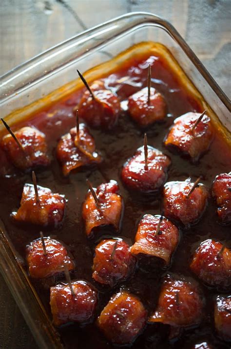 Bacon Wrapped Water Chestnuts Holiday Appetizers