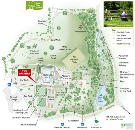 Stratford Park map and directions | Stroud District Council