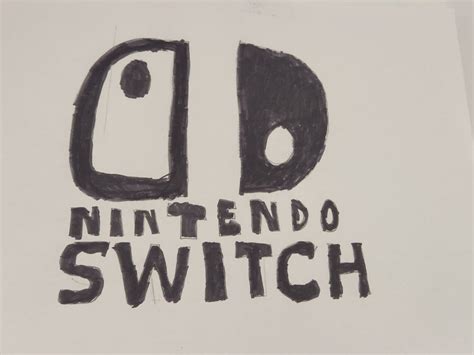 My Drawing Of A Nintendo Switch Logo by Alexanderthepaintist on DeviantArt