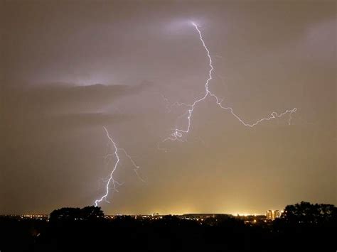 Britain struck by thunderstorms and lightning as country braces for ...