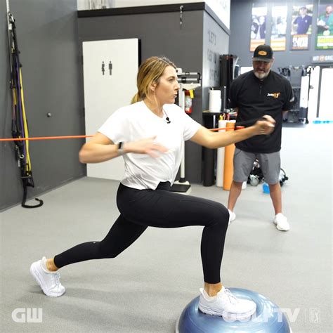 Trying the Lexi Thompson workout | Training like Lexi. Trying our hand ...