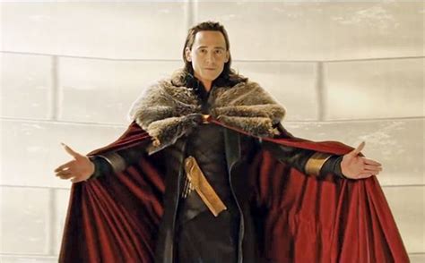 Thor 2 deleted scene: Loki wields hammer Mjolnir in coronation sequence