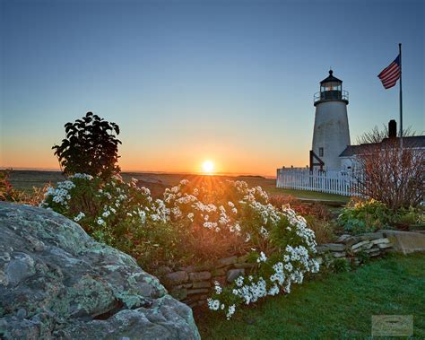 Sunrise at Pemaquid Point Lighthouse, Bristol Maine - Etsy