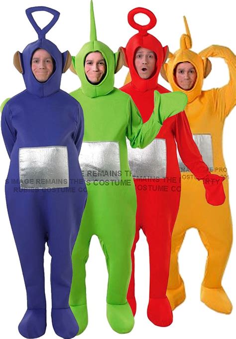 Teletubbies 4 Pack Costumes | Cool halloween costumes, Teletubbies ...