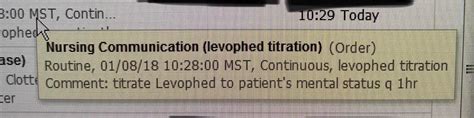 Levophed is a powerful drug! I work at a teaching hospital and the ICU ...