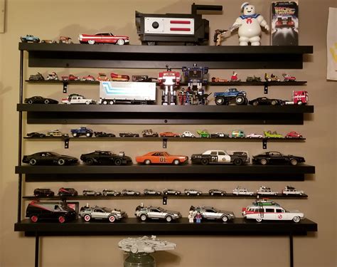 Tv/movie diecast car collection. (Updated and with better shelving) : r ...