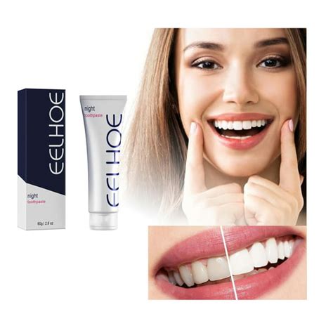 Whitening Toothpaste For Sensitive Teeth, Suitable For Day And Night ...