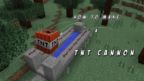 Minecraft Tnt Cannon Schematics