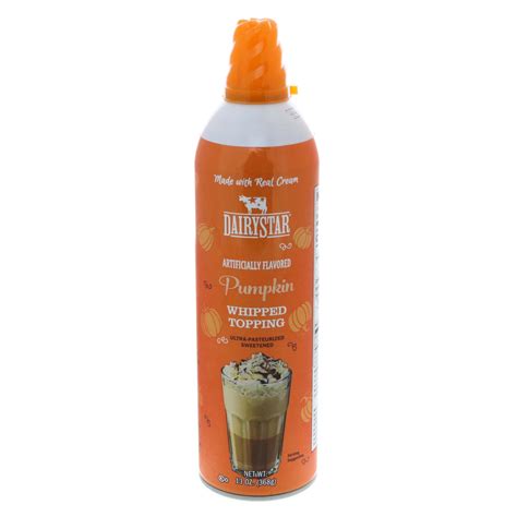 Dairystar Pumpkin Whipped Topping - Shop Sundae Toppings at H-E-B