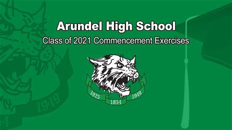 Arundel High School Commencement Exercises, June 8, 2021 - YouTube