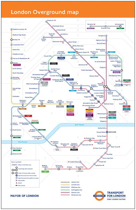 What’s the reason behind new London Overground line names and map? | UK ...