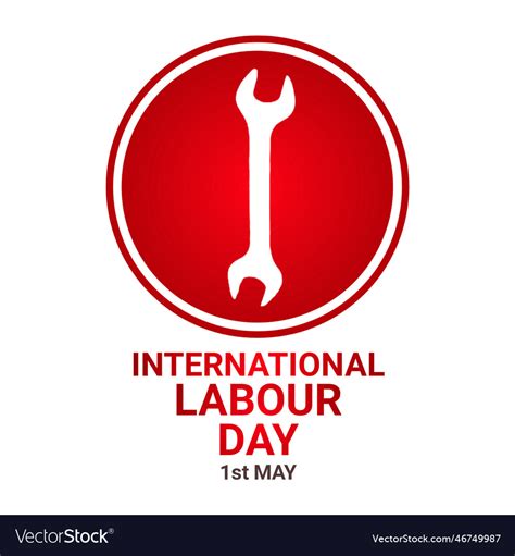 International labour day Royalty Free Vector Image