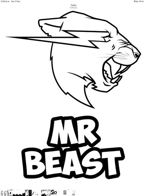 Mr Beast Coloring Pages - Free Printable Templates