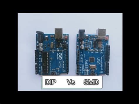 Arduino Uno DIP Vs SMD - YouTube