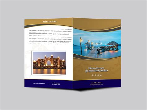 Hotel Brochure Design Templates - Sample Professional Templates