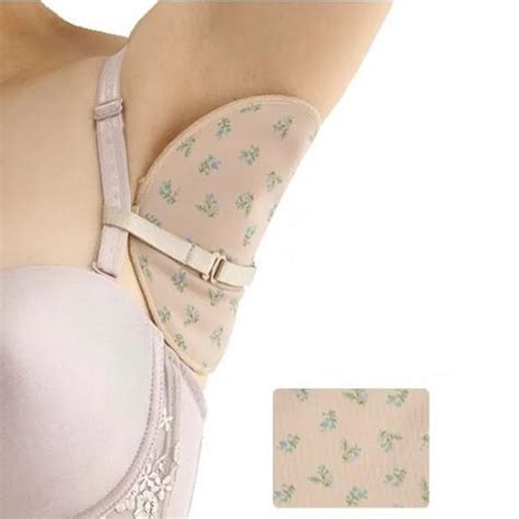 2pcs/lot Reusable Women Washable Underarm Armpit Sweat Pads Perfume ...