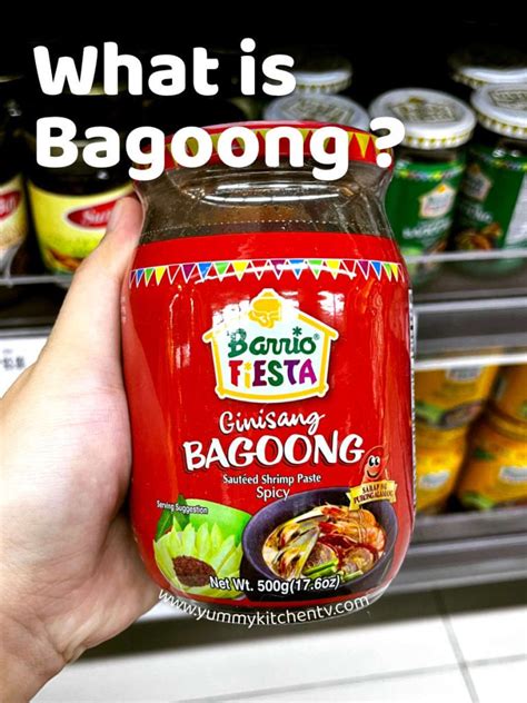 Bagoong in the Philippines - A short Introduction - Yummy Kitchen