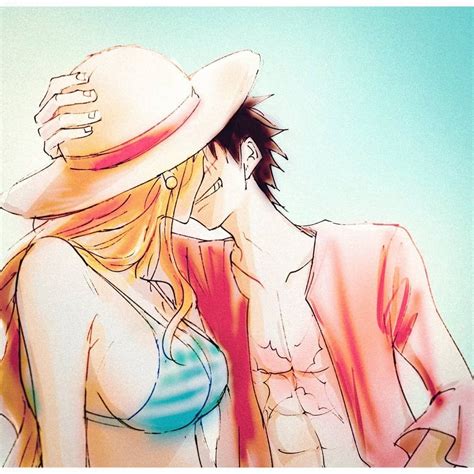 Luffy and Nami | Casais fofos, Casal, Desenhos