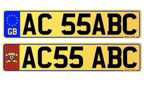 DVLA Number plate rules - How to display a registration and avoid a ...