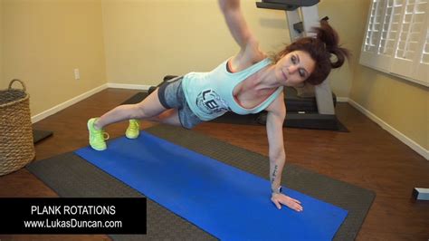 Plank Rotations - YouTube