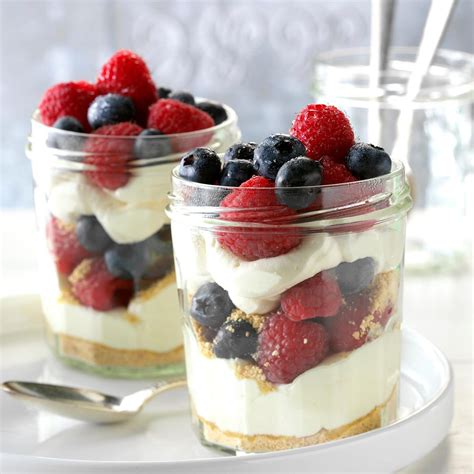 Easy Berry Cheesecake Parfaits Recipe | Taste of Home