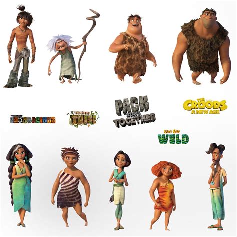 The Croods 2: Characters Collection - Officially Licensed NBC Universa ...