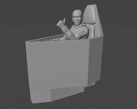 Battlestar Galactica Colonial Viper Cockpit Upgrade BSG 3D model 3D ...