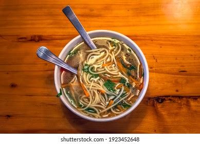 Selective Focus Thukpa Tibetan Noodle Soup Stock Photo 1923452648 ...