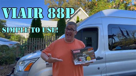 Simple to use VIAIR 88P tire inflator - YouTube