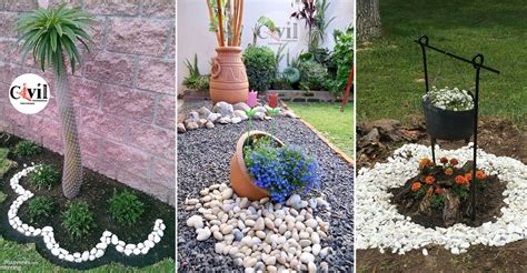 Decorative Stone Garden Ideas | Shelly Lighting