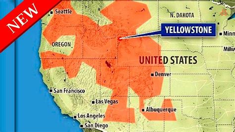 Yellowstone Volcano Blast Zone Map - London Top Attractions Map