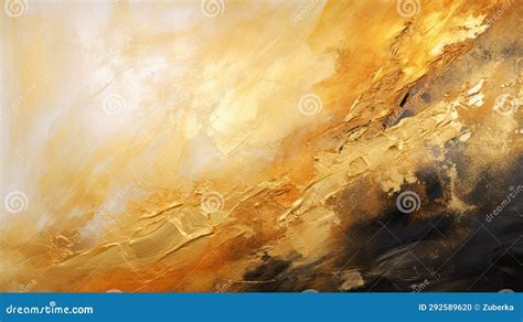 Gold Texture Painting Background Stock Illustration - Illustration of ...