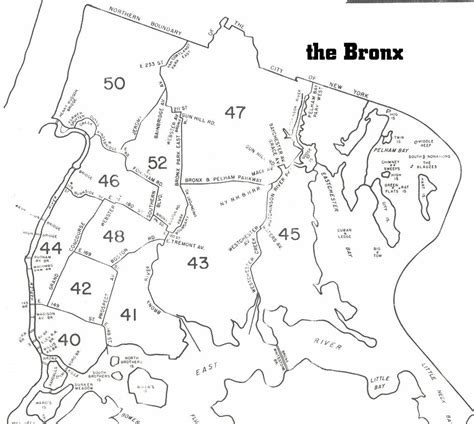 Bronx Map