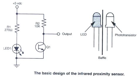 Simple Proximity Sensor Circuit Diagram