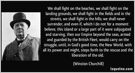 Winston Churchill-We shall Fight on the Beaches speech # ...