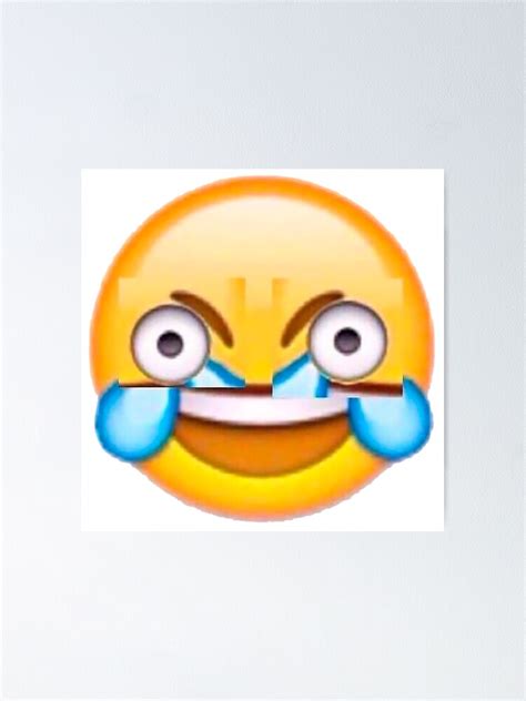 "Cry Laugh Emoji Meme" Poster for Sale by aMemeStore | Redbubble