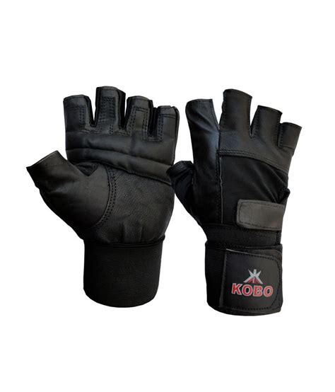 Kobo Leather Weight Lifting Gloves: Buy Online at Best Price on Snapdeal