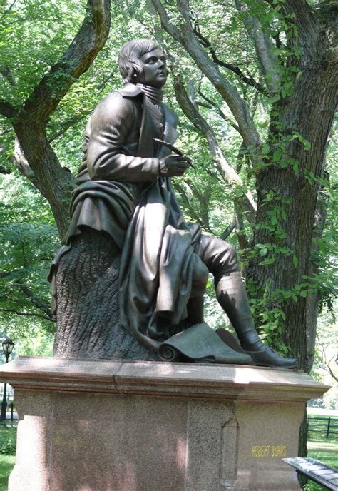 Robert Burns Statue – New York City, Central Park.