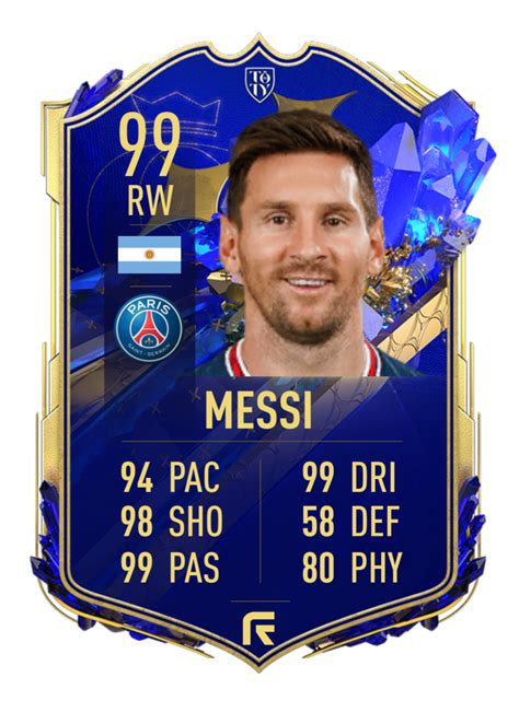 FIFA 23 Team of the Year (TOTY): Lionel Messi Card Prediction