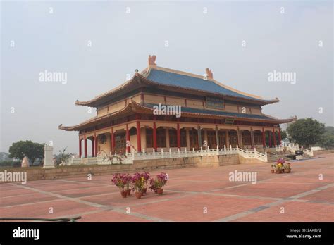 Hiuen Tsang Memorial Hall, Nalanda, Bihar, India Stock Photo - Alamy