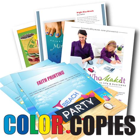 250 Color Copies – Faith Printing Online