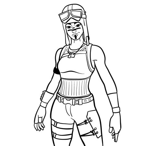 Renegade Raider Drawing Easy